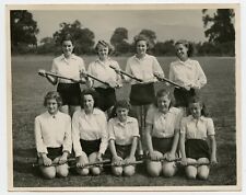 Mellow Lane ( Hewens College ) Girls Baseball Team Hayes London UK Photo 1951 picture