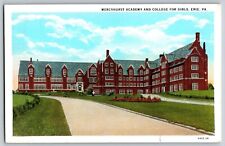 Erie, Pennsylvania - Mercyhurst Academy & College For Girls - Vintage Postcard picture
