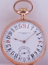 Antique Patek Philippe CHRONOMETRO GONDOLO Pocket Watch 24h Dial-Tsar Nicholas picture