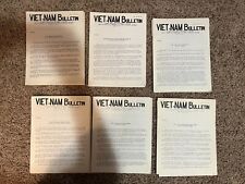 RARE 1970 VIETNAM VIET-NAM EMBASSY BULLETIN War & Life Coverage LOT 12 ISSUES B picture