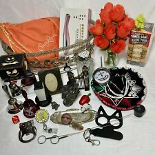 Junk Drawer Lot Random Collectible Knick Knacks 3 Lb Lot picture