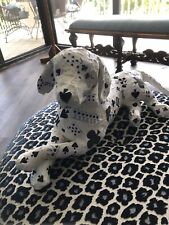 Signed Paper Mache DALMATION DOG Life Size One Of A Kind. picture