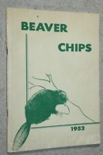 1952 Beaverton High School Yearbook Annual Beaverton Michigan MI - Beaver Chips picture