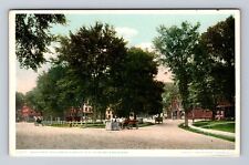 Plymouth NH-New Hampshire, Main Street And Common, Antique, Vintage Postcard picture