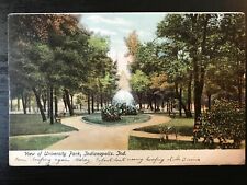 Vintage Postcard 1906 University Park Indianapolis Indiana (IN) picture