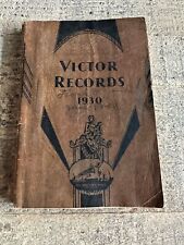 1930 Victor Victrola Phonograph Records Catalog With Biographical Material Notes picture
