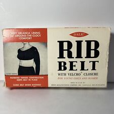 Vintage Dale Rib Belt With Distressed Box Medical Collectible picture