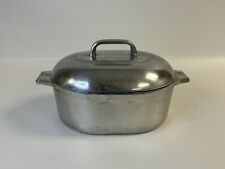 Vintage Magnalite GHC 4.5 Quart Cast Aluminum Oval Dutch Oven Roaster Made USA picture