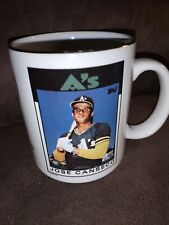 Jose Canseco Topps Rookie Card Sports Nostalgia Coffee Mug With Original Box picture