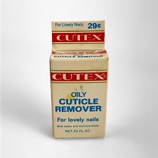 Vintage Cutex Oily  Cuticle Remover Set In Box  Movie Prop Manicure Pedicure picture