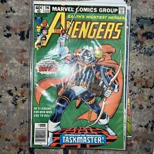 Vintage Marvel Avengers #196 1ST APP TASKMASTER Clean Key Book Bright picture