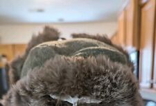 WW2 German Army Eastern Front Winter Fur Hat picture