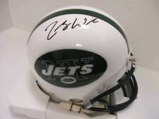 Zach Wilson of the NY Jets signed autographed mini football helmet PAAS COA 466 picture