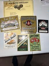 Jack Daniels 1982 Reproduction Labels With Authentic Letter picture