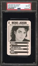 1995 MICHAEL JACKSON Melody Maker Top Rankers #8 PSA 8 Pop 1, 1 higher picture
