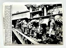 1971 26th Regiment War Marines Vintage Press Photo USS New Orleans Da Nang GIs picture