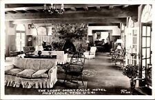 RPPC 1947 Monteagle Hotel Lobby Monteagle Tennessee TN Cline Postcard L66 picture