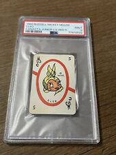 1950 WALT DISNEY PRODUCTIONS WDP MICKEY MOUSE CARD PINOCCHIO CLEO PLAYING CARD picture