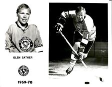 PF11 Original Photo GLEN SATHER 1969-70 PITTSBURGH PENGUINS NHL HOCKEY LEFT WING picture