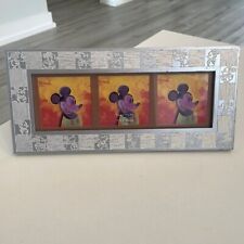 Vintage Disney Picture Frame Silver 3x3 Photos NEW picture
