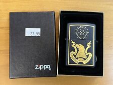 Zippo Toledo Series E. Pluribus Unum, Eagle Of Justice Brass Lighter Unfired New picture