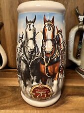 BUDWEISER 2008  75 YEARS OF PROUD TRADITION ANNIVERSARY STEIN CS695 picture