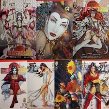 2002 Crusade Comics Shi Illustrated Warrior 1-7 William Tucci Cover Variant Set picture