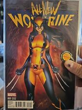 ALL NEW WOLVERINE #1 TCH J SCOTT CAMPBELL COLOR VARIANT MARVEL NEAR MINT picture
