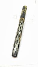 Vintage Epenco Green Marbled Fountain Pen Miss-matched Cap picture