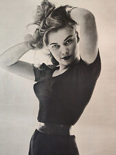 1955 Esquire Original Article Glamour Photographs AVA NORRING picture