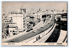 Tokyo Japan Postcard Highway Tokyo's Famous Expressway Flyover c1930's picture