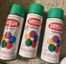 Vintage Krylon spray Paint  Glowing Green - Vintage Krylon spray paint can picture