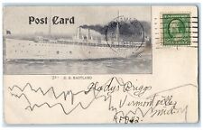 1910 SS Eastland Steamer Ship Kalamazoo Michigan MI Posted Boat Postcard picture