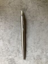 New Parker Jotter Gel Pen M Stainless Steel/Chrome Trim Made In France picture