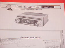 1969 SEARS AM-FM RADIO SERVICE MANUAL 833.63070 CHEVROLET FORD CHRYSLER DODGE picture