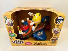 Vintage M&M Airplane Candy Dispenser battery operated sounds and lights 2012 picture