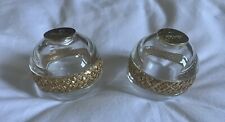 L’OBJET GOLD BRAID SALT AND PEPPER SHAKERS picture