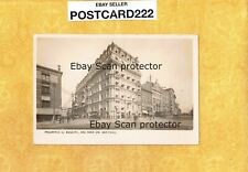 CT Hartford 1905 vintage RPPC real photo postcard  INSURANCE MAIN ST  picture