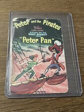 1953 WALT DISNEY CASTELL 🎥 PETER PAN PIRATES CARD GAME “HEADER” PLAYING CARD picture
