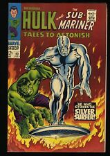 Tales To Astonish #93 FN+ 6.5 Silver Surfer Vs Incredible Hulk Marvel 1967 picture