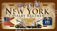 6th New York Cavalry Regiment American Civil War Themed vehicle license plate picture