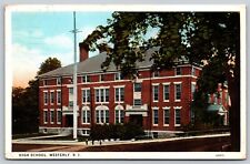 Postcard High School, Westerly RI 1926 M199 picture