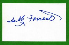 Sally Forrest (DECEASED) Dancer/Model/Actress signed 3x5 Index Card R0676 picture