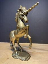 Vintage Solid Brass Unicorn Figurine  picture