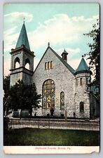 Methodist Church Bristol Pennsylvania PA c1910 Postcard picture