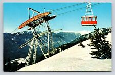 North Vancouver BC Grouse Mountain Skyride British Columbia Vtg Postcard picture