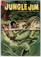 JUNGLE JIM # 5 (DELL) (1955) FRANK THORNE art - PAINTED COVER picture