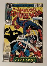 Amazing Spider-Man #187 (Marvel Comics 1978)  Captain America, Electro (VG/F) picture