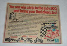 1971 MPC models ad ~ DAN GURNEY ~ '72 Camaro,Dune Buggy,Mini Bike,Go Kart,more picture