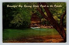 MO-Missouri, Big Spring State Park In The Ozarks, Scenic View, Vintage Postcard picture